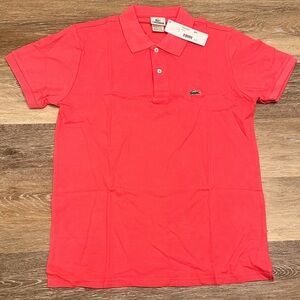 NWT Lacoste Caiman polo